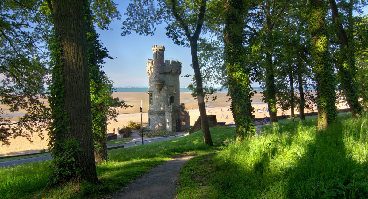 Applely Tower at Ryde beach, Isle of Wight